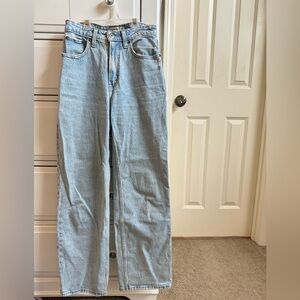 Abercrombie & Fitch 90s Relaxed Jeans High Rise Curvy